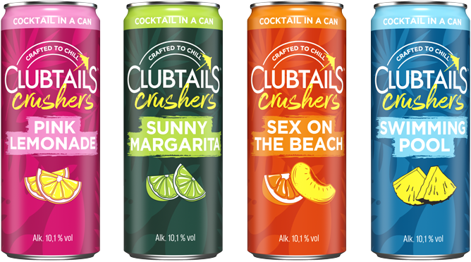 Clubtails Produktrange